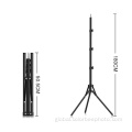 Mobile Phone Tripod Stand Reverse Foldable 1.8m Live phone Camera aluminium Tripod Supplier